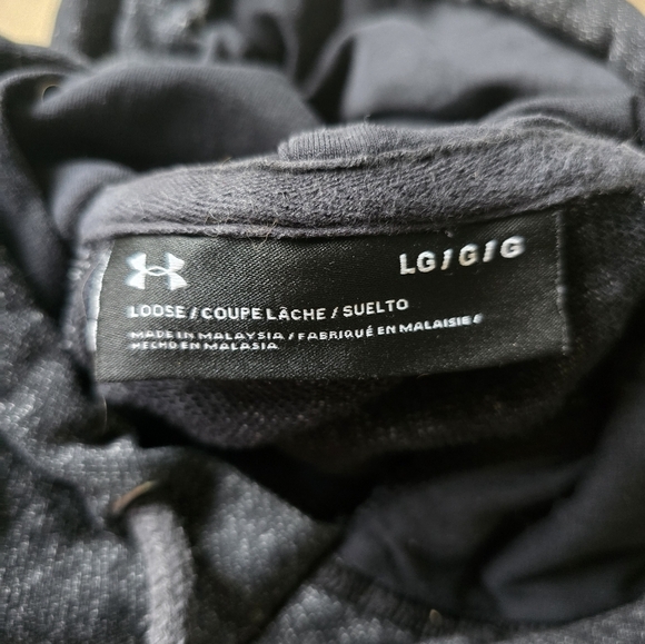 Under Armour Project Rock Blood Sweat Respect Short Sleeve Hoodie Size Large - Picture 9 of 10